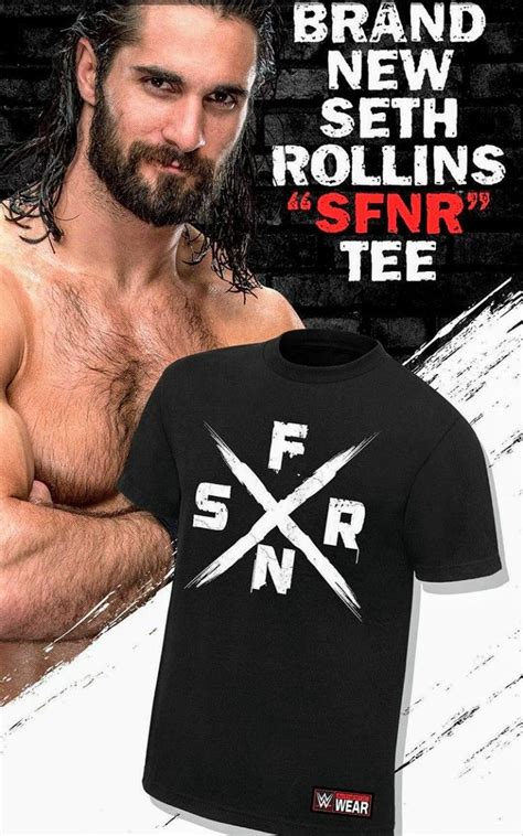 seth rollins apparel|seth rollins john cena shirt.